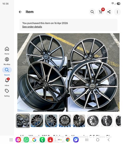 New alloys fit w205 - new,