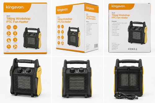Kingavon 2kw ptc fan heater - kingavon,