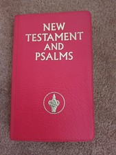 New Testament and Psalms Red
