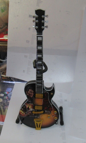 Evis presley miniature - evis, guitar