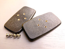 FIAMMA THULE (NO DRILL) WIND-OUT AWNING LEG BRACKET MOUNTING PLATES WITH SCREWS