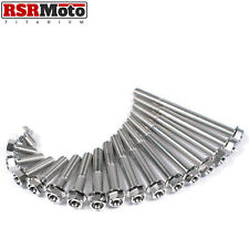 Titanium M8 Bolts Screws Hex Flange Head, Grade 5, 10mm - 90mm, x1.25 TP