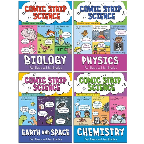 Comic strip science series - comic, 4