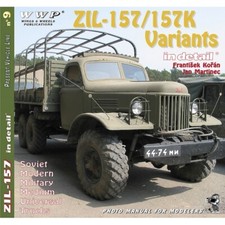 Zil-157/157K Variants Soviet trucks No.9 Book Military Army truck 6x6 SA-2 