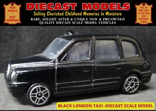 Black london taxi tx4 - black,