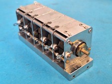 5 Gang Tuning capacitor ~ 75pF Each gang ~ With independent earth on each rotor