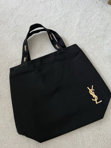 Luxury black canvas cosmetic - black,
