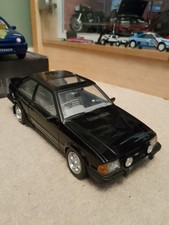 1/18 Scale Sunstar Ford Escort MK3 XR3i Diecast Model Car Black
