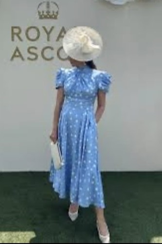 Coast polka dot satin - polka,