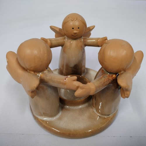 Ceramic trio angels tea - ceramic, of