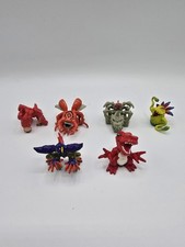 Digimon mini action figure bundle PVC x6 - Bandai - Vintage - RARE