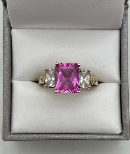 Vintage 10k gold ring - vintage, lab