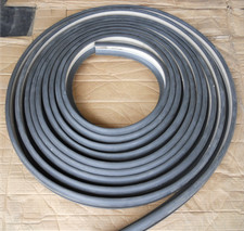 Flex Vinyl Rub Rail 2-5/8"Hx1-3/4"W Charcoal GREY 36' Long Boat Boston Whaler F9