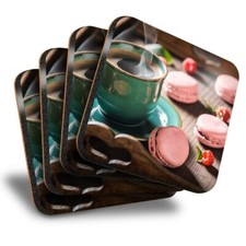 Set of 4 Square Coasters -