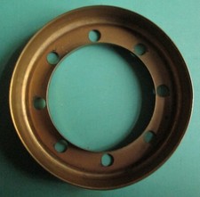 Original Duplex/Hinks Brass Oil Paraffin Lamp Collar Holds 4" Glass Shade Circle