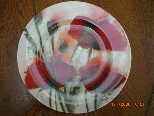 Poppy inch plate 2005 - 8, 1/2