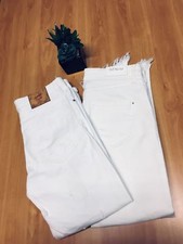 No. 1 Pair White Denim Jeans -