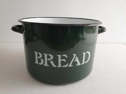 Vintage tin and - enamel, ware