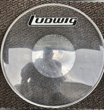 Ludwig 20” Silver Dot Clear Bass Drum Head Vintage