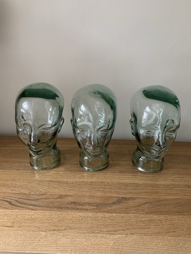 Glass mannequin style head - mannequin,