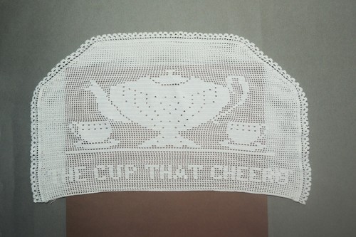 Antique vintage white - , crochet