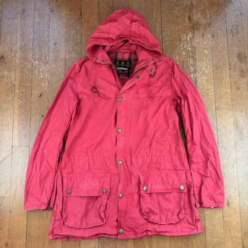Barbour red overdyed durham - overdyed, sl