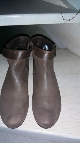Women ecco boots brown nubuck - women,