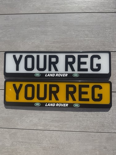 Land rover number plate - land,