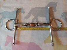 5 1/2" Full Cheek With Copper Roller Horse Bit.