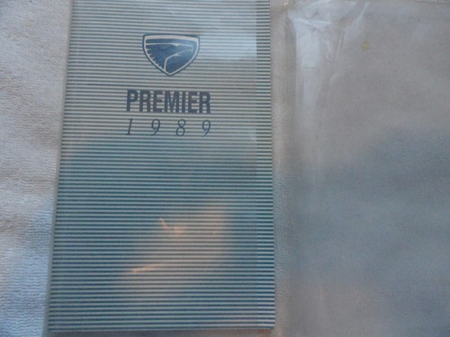 1989 eagle premier owners - premier,