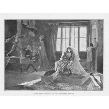 THEATRE Scene from Trilby at