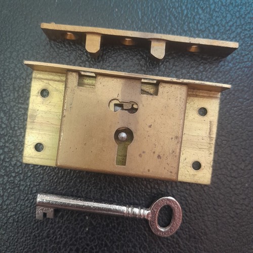 Brass coffer chest box - coffer,