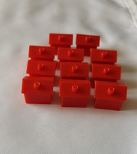 11 x Vintage 1970's Monopoly