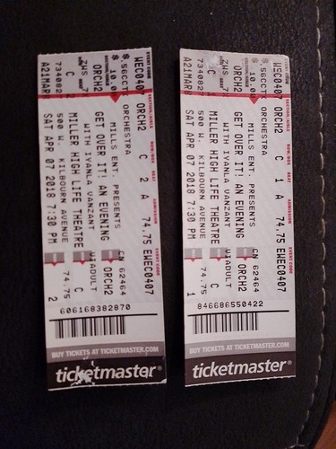 Unused theatre tickets - tickets,