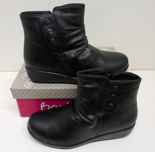 Boulevard ladies black boots - boulevard,