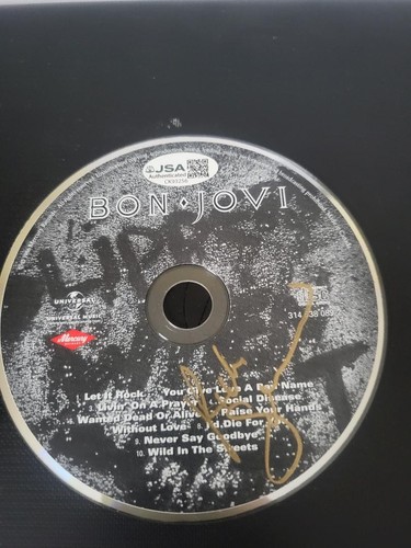 Richie sambora signed - signed, slippery