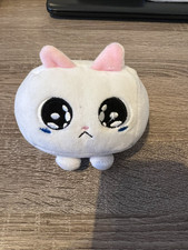 4” PET SIMULATOR X WHITE SOFT PLUSH TOY - GREAT CONDITION ROBLOX