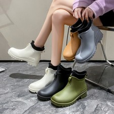 Womens Ladies Waterproof Ankle