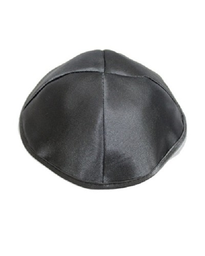Dark gray satin kipah - gray,