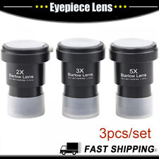 3PCS 2X 3X 5X Eyepiece Lens