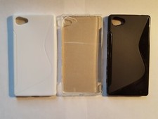 TPU silicone gel, rubber phone case, cover for Sony Xperia Z5 compact (mini)