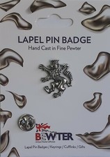 Heraldic Rampant LION Lapel