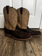 Double-H Boots Brown Tan