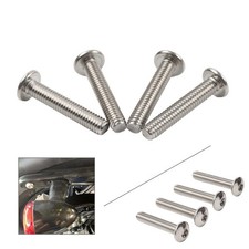 Rear Fender Bolt Screw 4PCS For Harley Sportster Iron XL883 XL1200