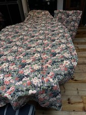 Vintage LIBERTY of London Clandon Pair Curtains 45" x 90"