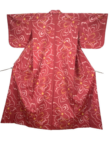 Vintage tsumugi silk japan - silk,