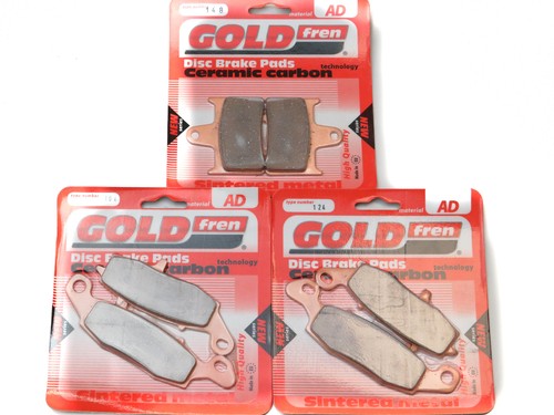 Brake pads front rear - front, for