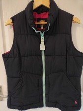 Joules Women's Navy Padded Gilet - Size UK 14 - Great Pre-loved Condition