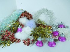 Christmas Decoration Bundle ~ Baubles/Tinsel/Wreath ~ Modern