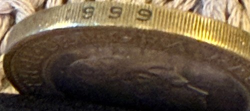 999 edge error coin - 999,